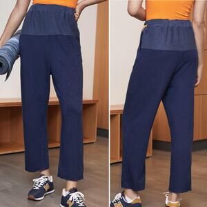Free People Movement‎ Surfside Joggers Navy Blue Size XS NWT